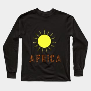 AFRICA SUN Long Sleeve T-Shirt